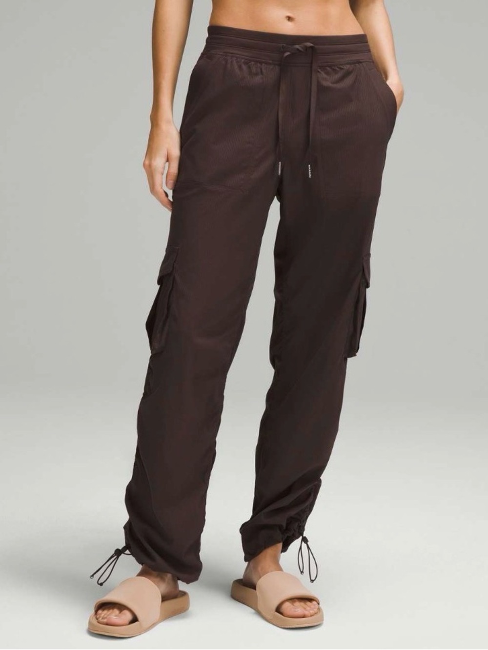 Lululemon Dance Studio Relaxed-Fit Mid-Rise Cargo Pant Espresso